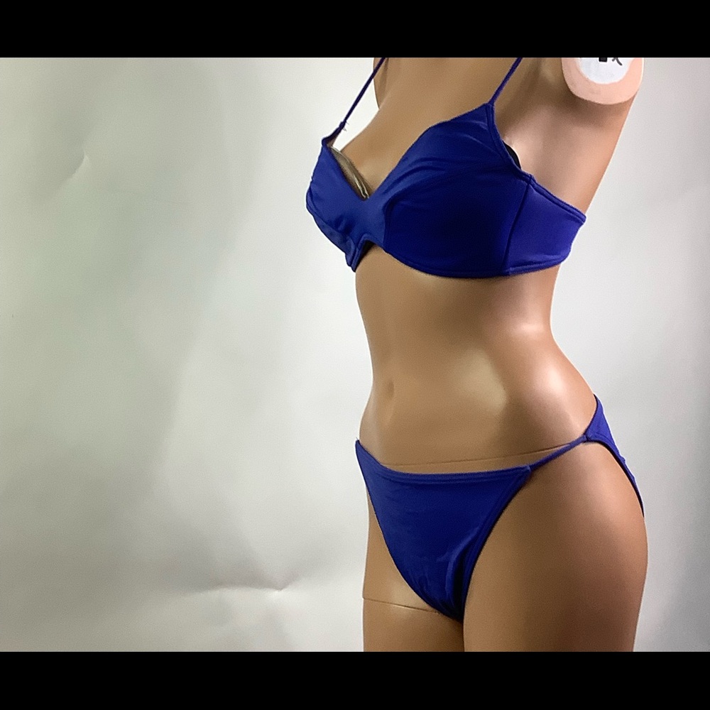 La Perla sport Blue Bikini and matching skirt size 3